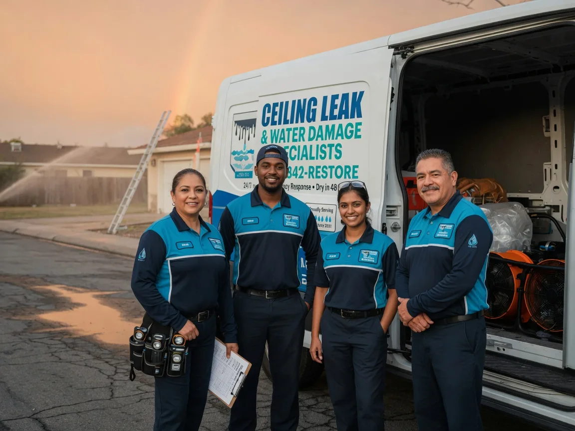Ceiling Leak Cleanup company in Stafford, NY